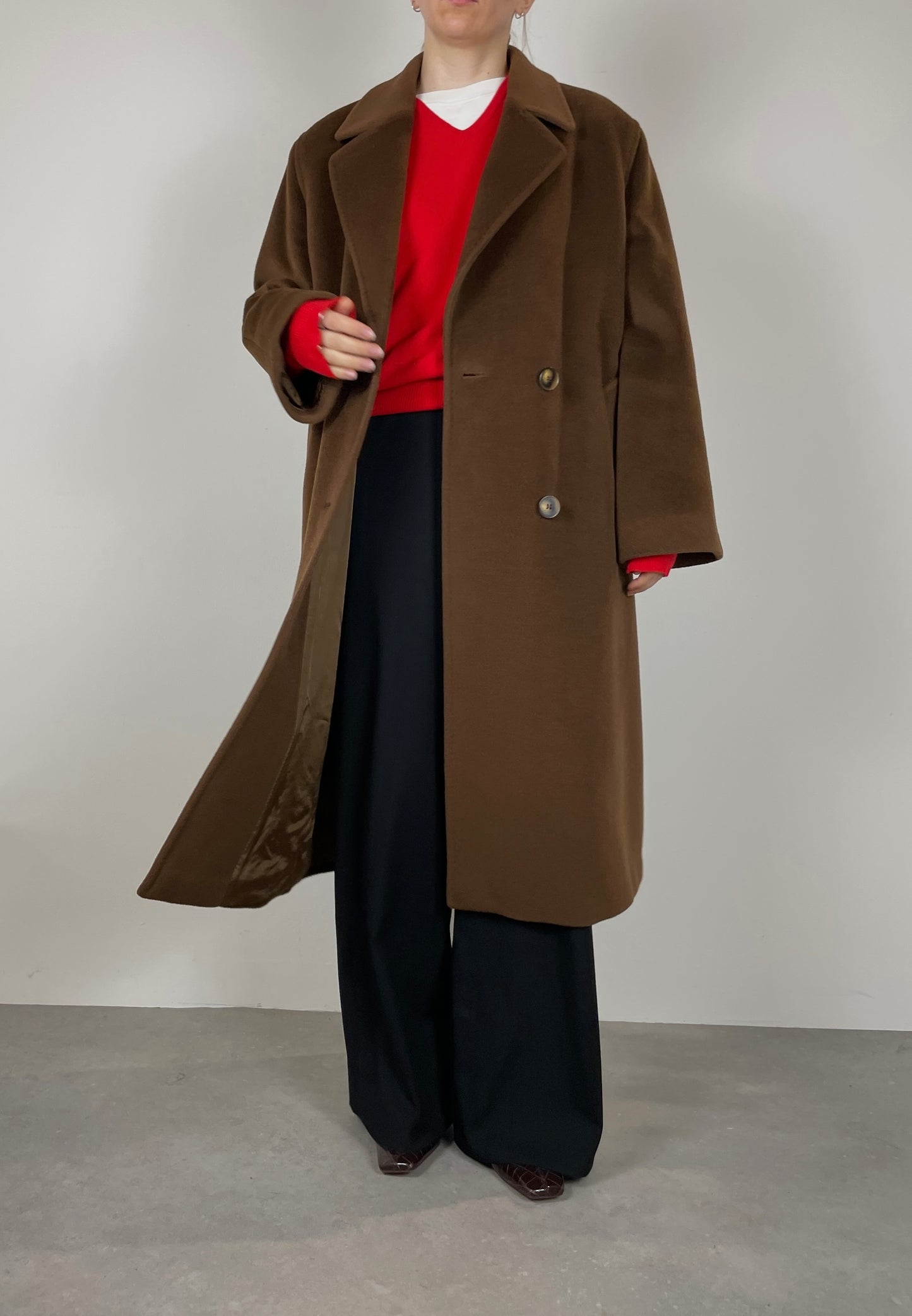 Piacenza virgin wool coat