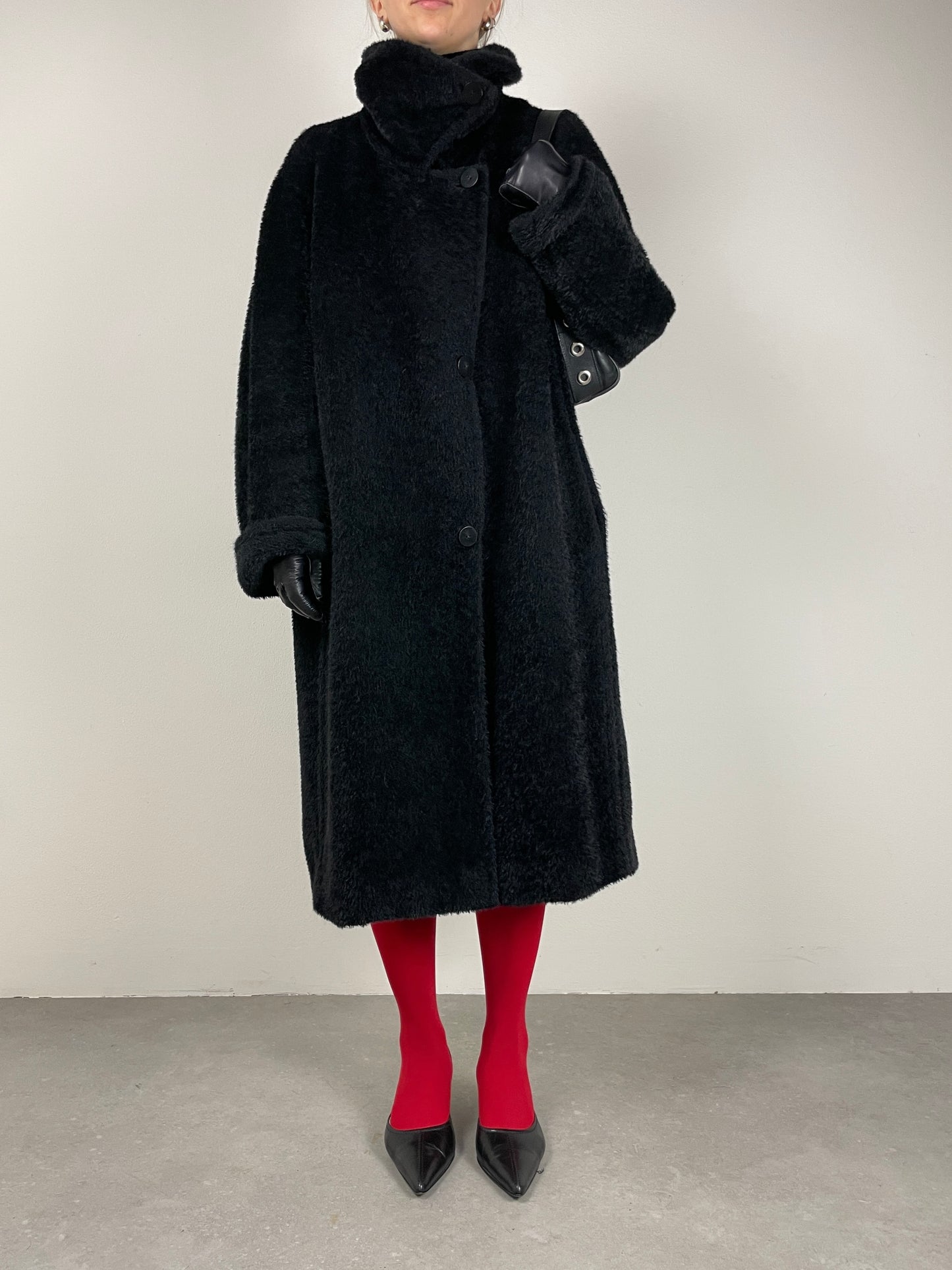 Max Mara cappotto in alpaca e lana