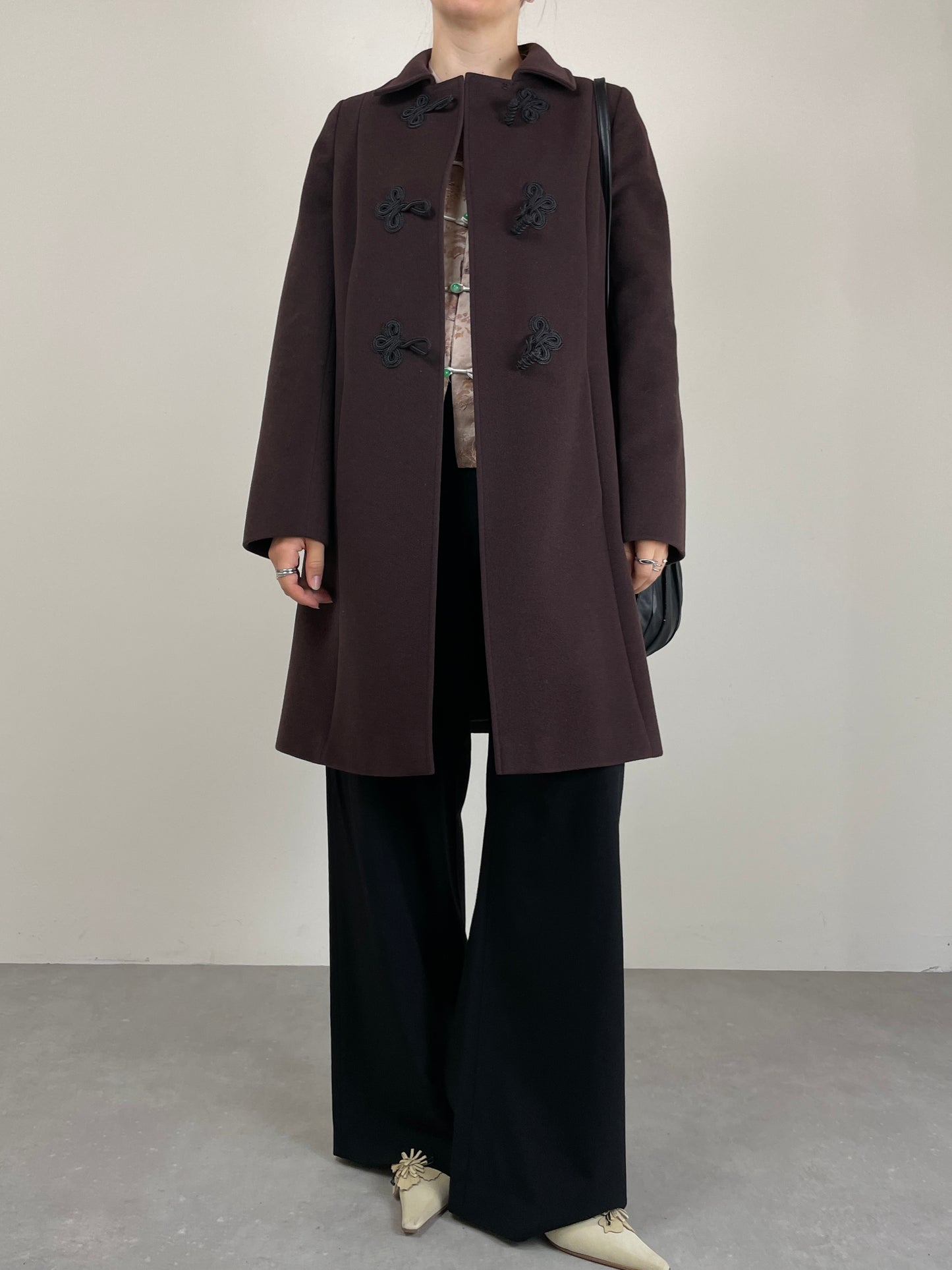 Cappotto VALENTINO in pura lana con alamari