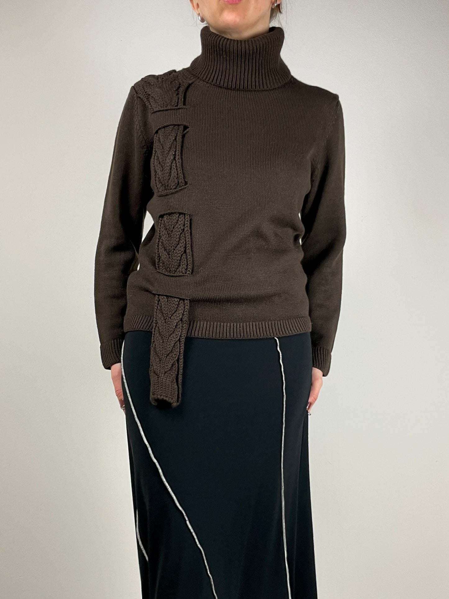 Maglione vintage in pura lana
