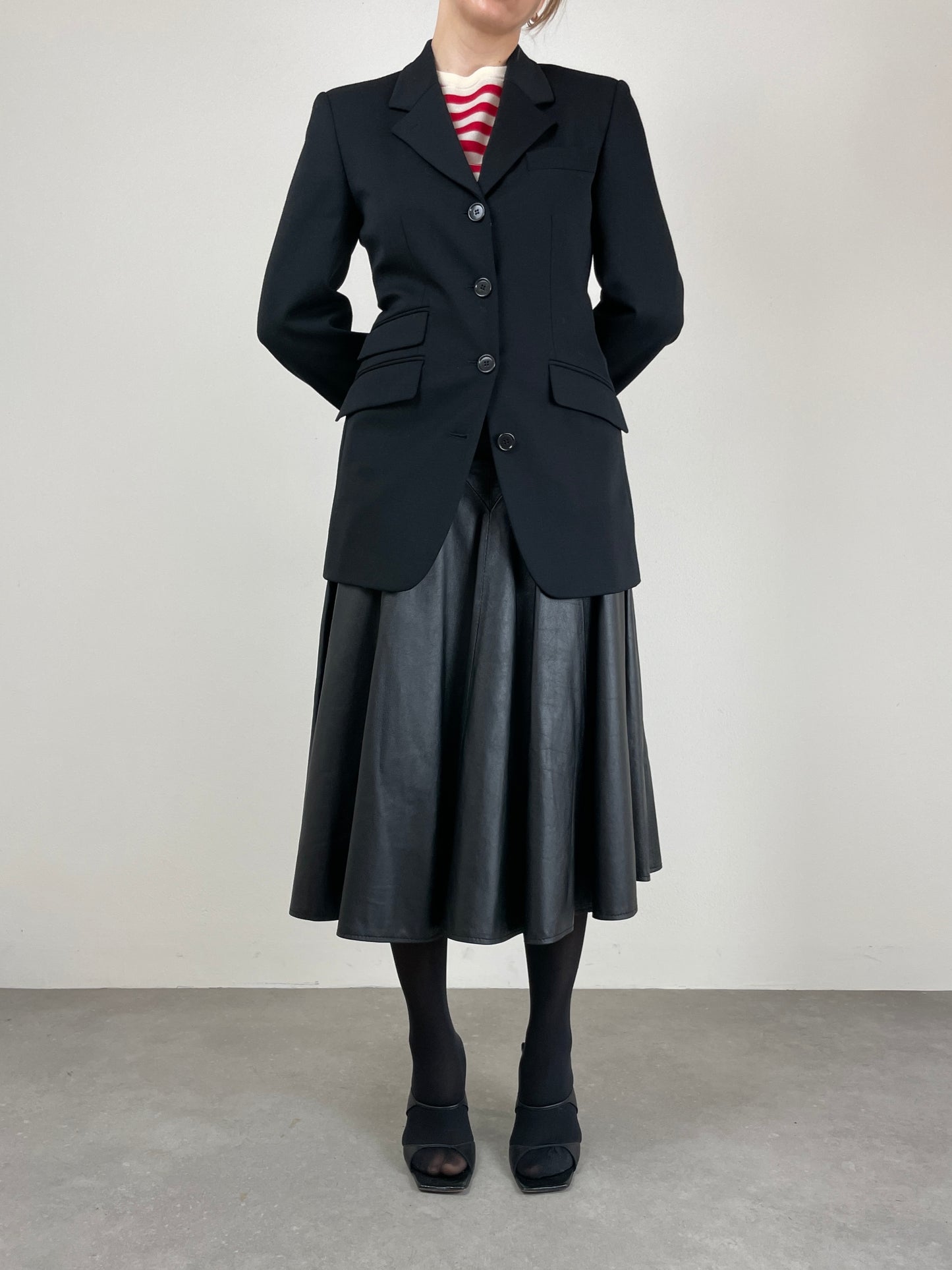Blazer vintage in lana Made in Italy