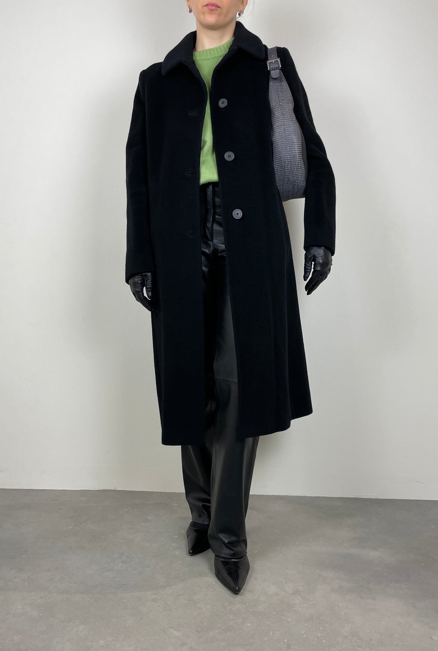 Made in Italy wool and cashmere coat