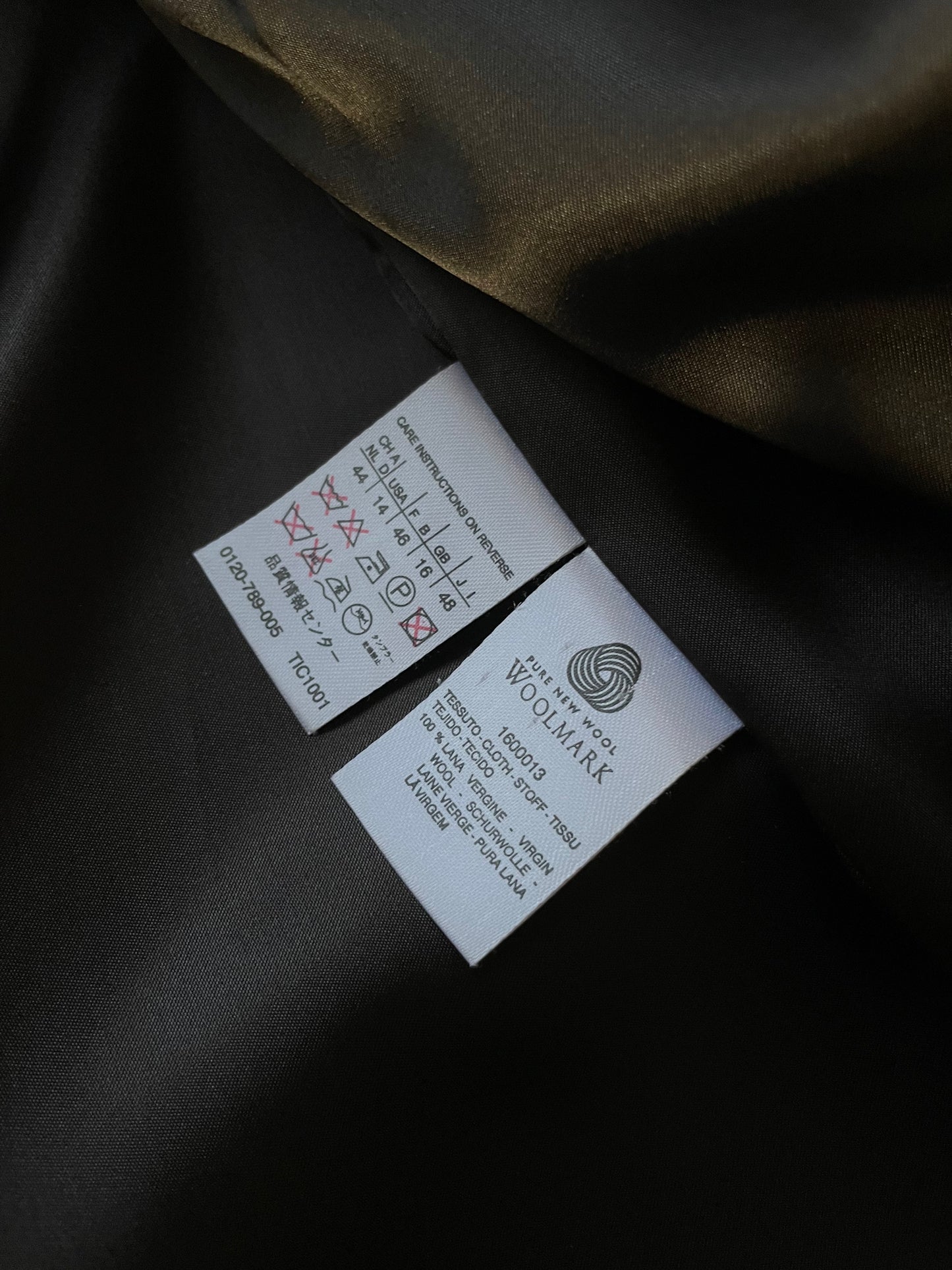 Cappotto Max Mara in pura lana vergine color marrone