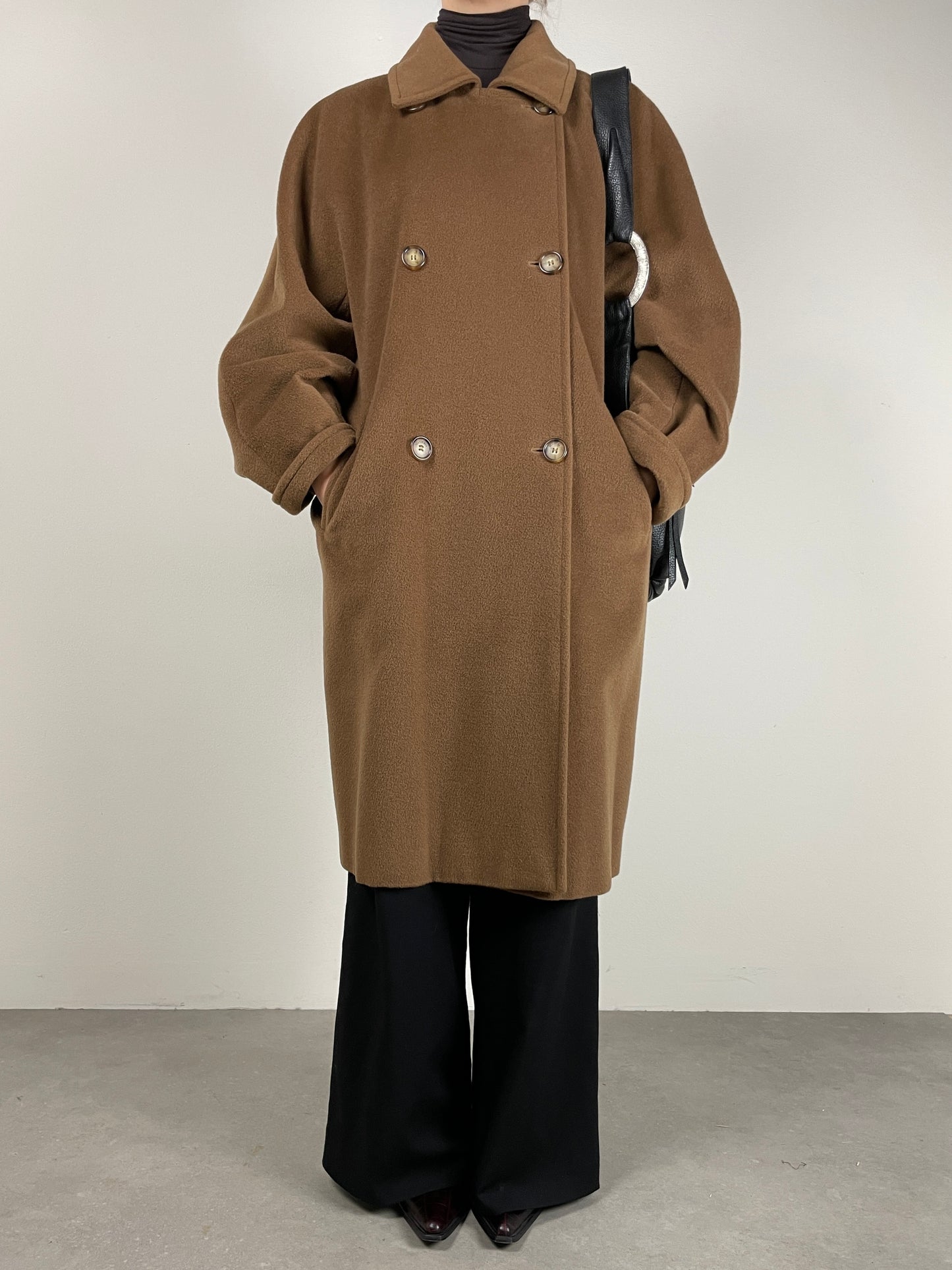 Max Mara cappotto in pura lana vergine