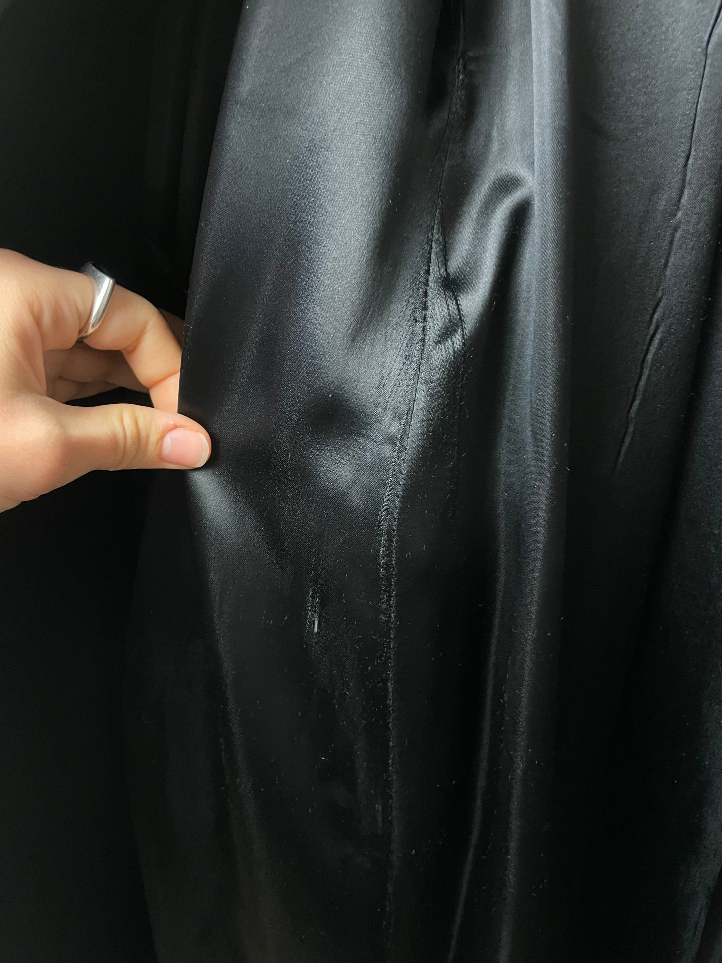 Cappotto in lana, angora e cashmere