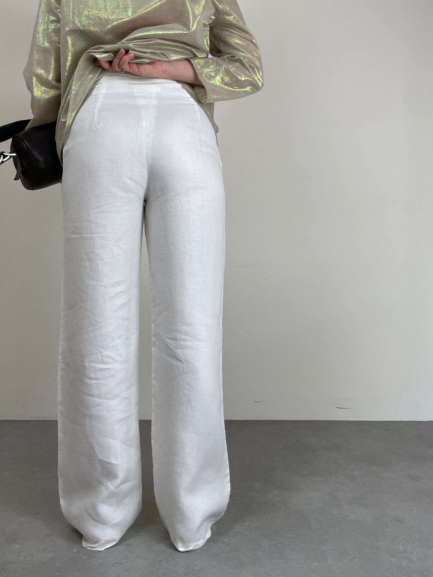 Pantalone Max Mara in puro lino