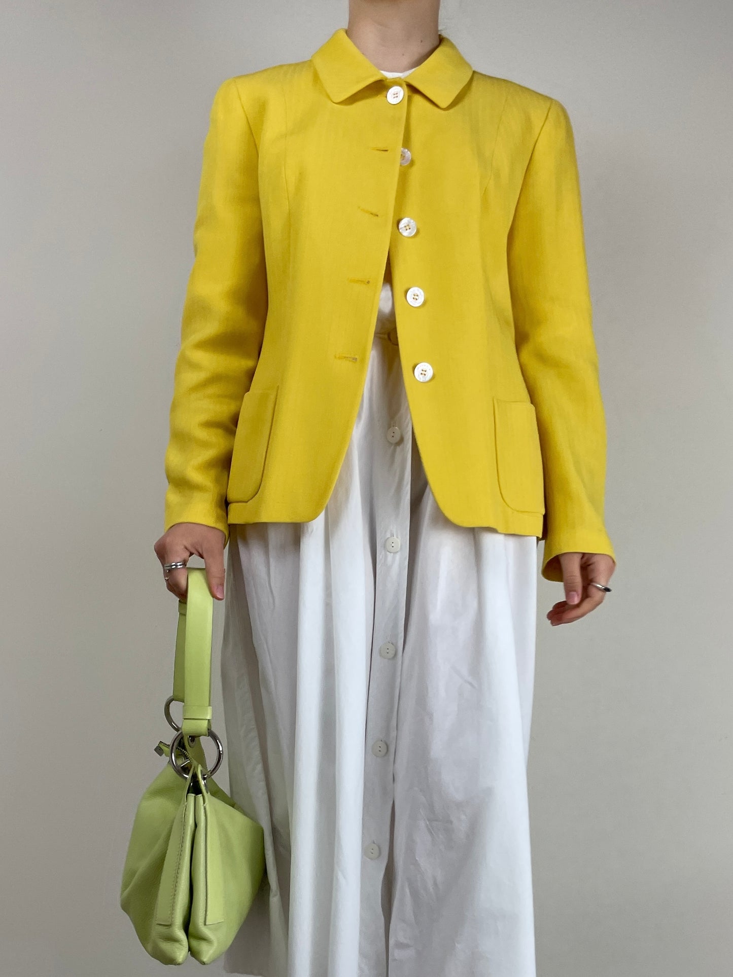 MAX MARA Cruise blazer in viscosa e lana