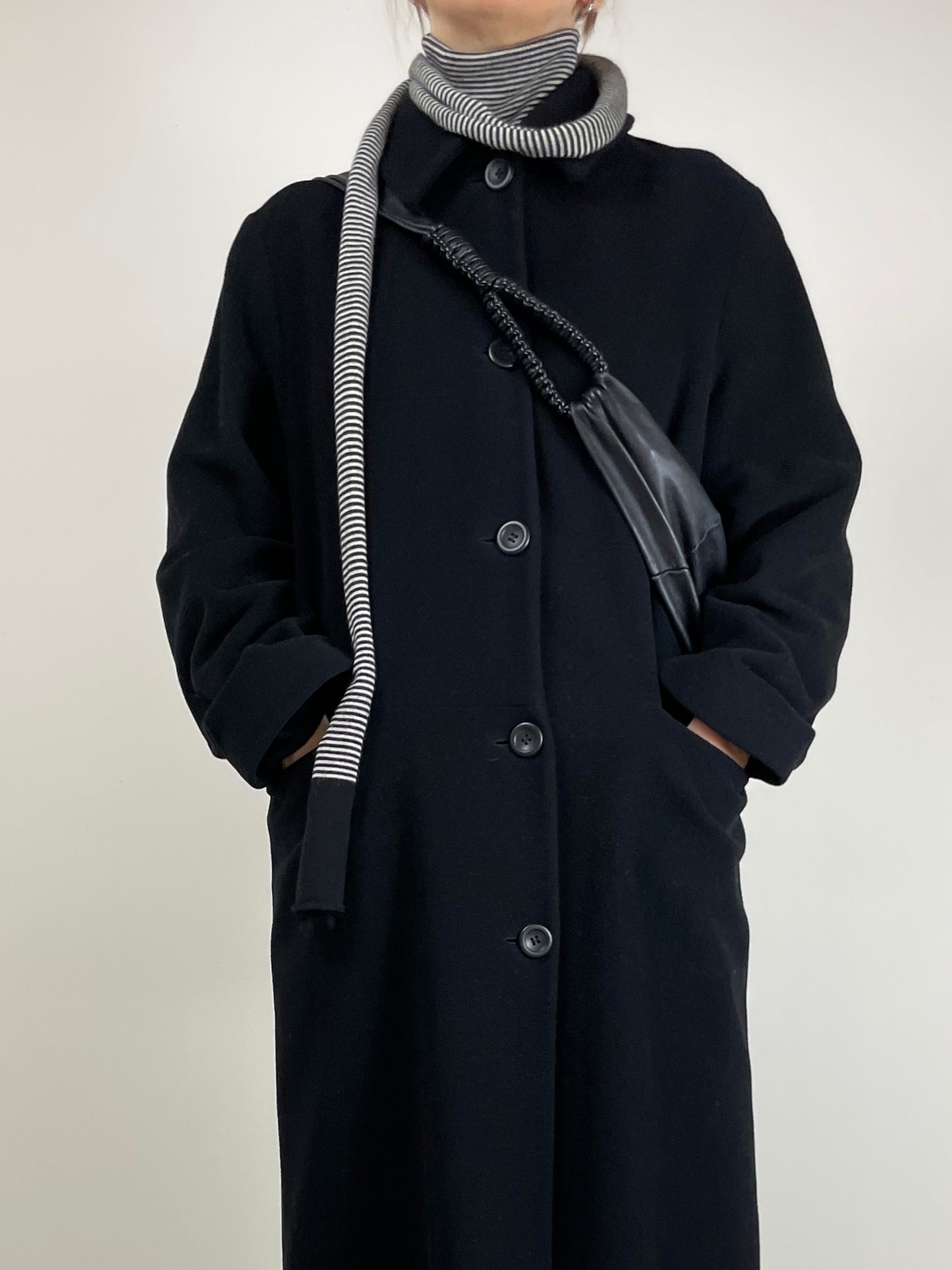 Cappotto in lana e cammello