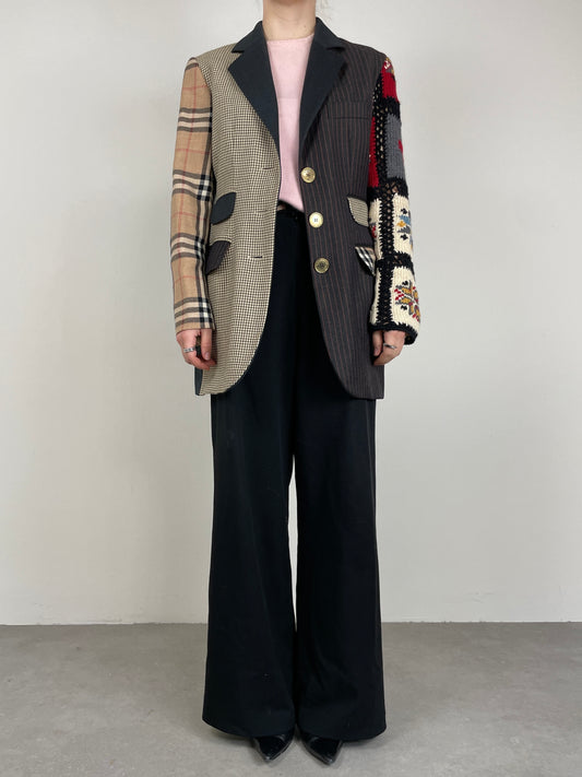 Blazer patchwork MOSCHINO COUTURE