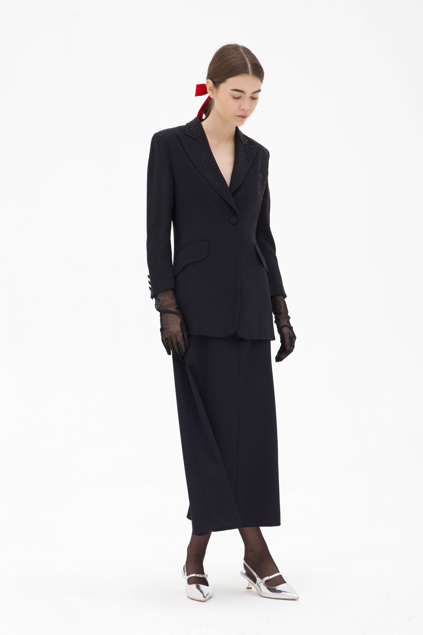 Blazer Moschino Couture con strass