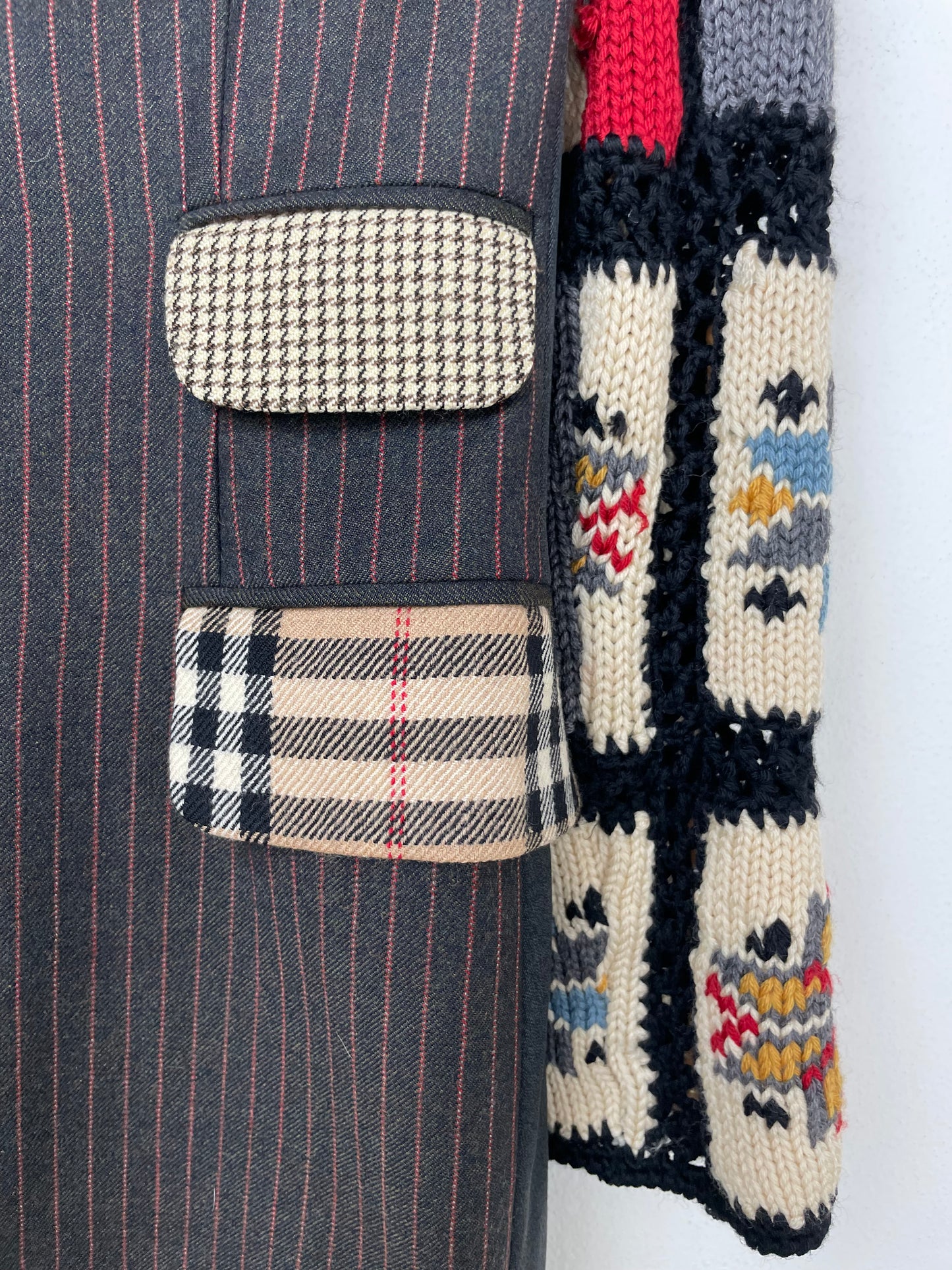 Blazer patchwork MOSCHINO COUTURE