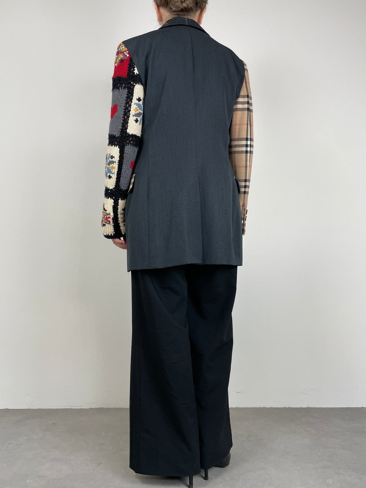 Blazer patchwork MOSCHINO COUTURE
