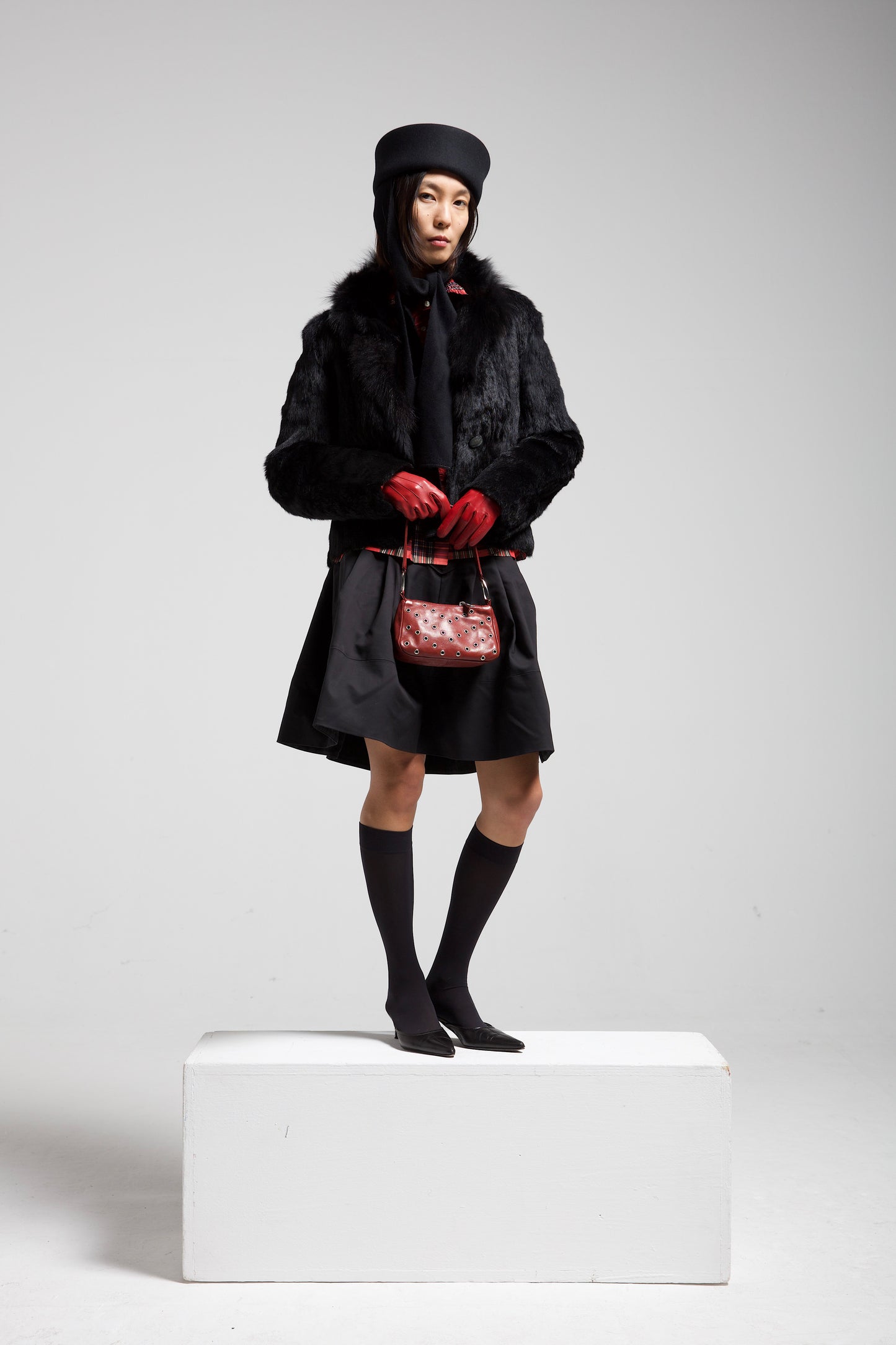 Pelliccia vintage in lapin