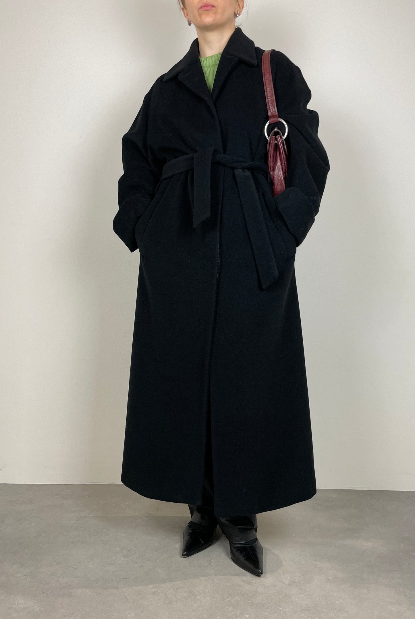 Piacenza Wool and angora coat