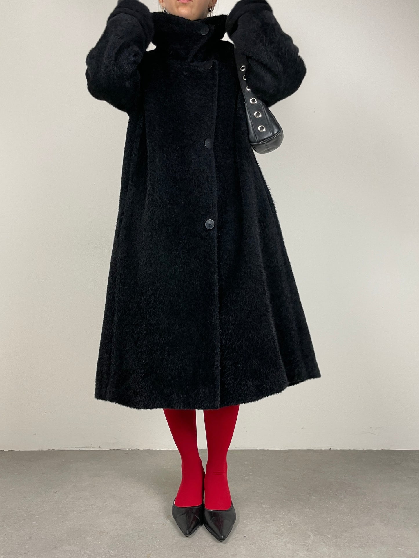 Max Mara cappotto in alpaca e lana