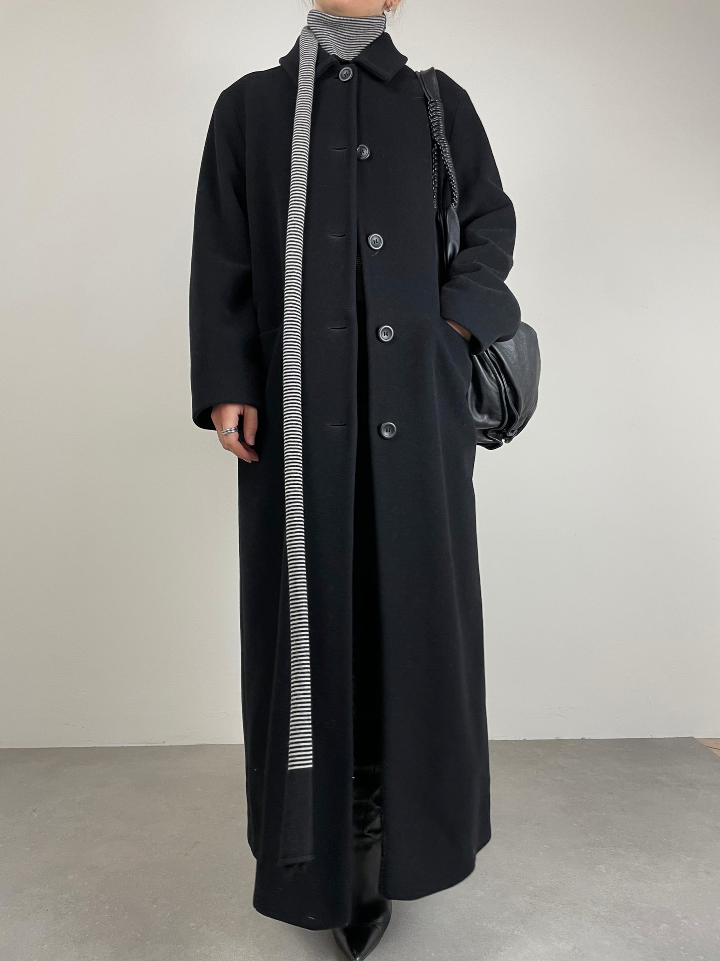 Cappotto in lana e cammello