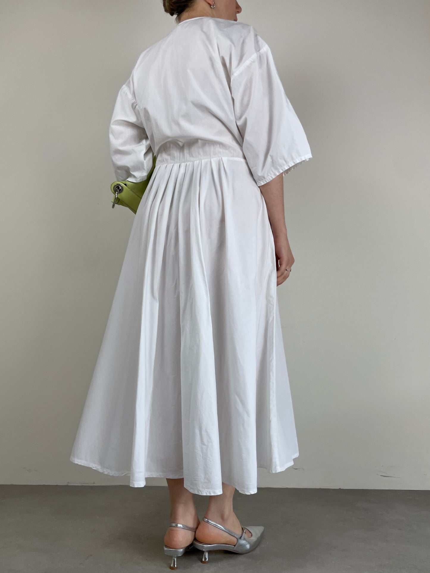Abito chemisier vintage in cotone