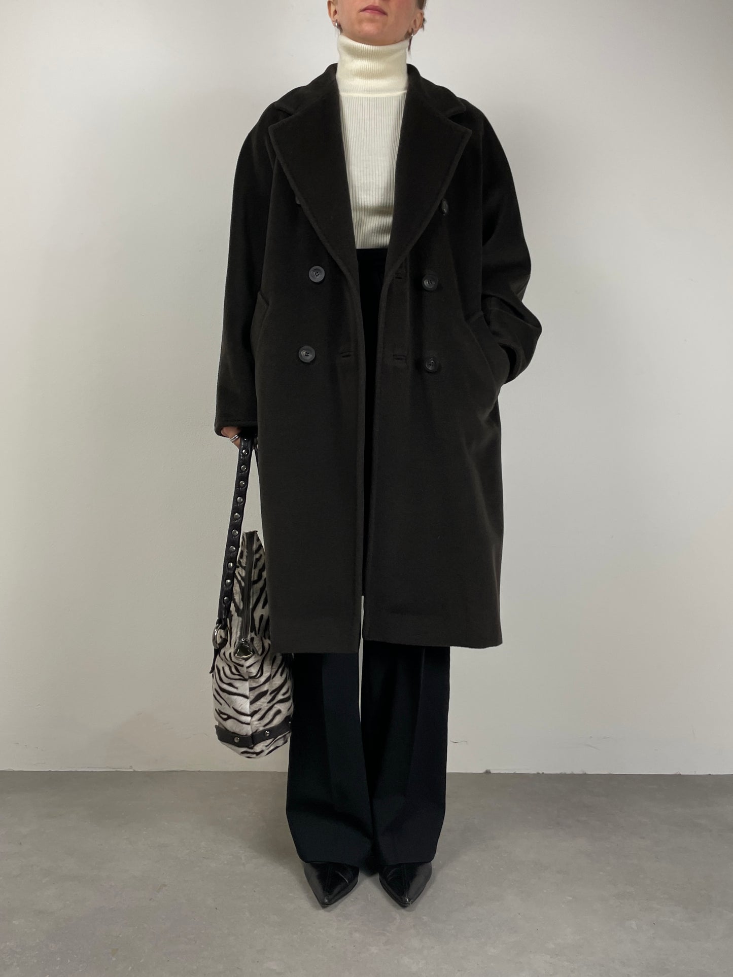 Max Mara 101801 Icon cappotto marrone