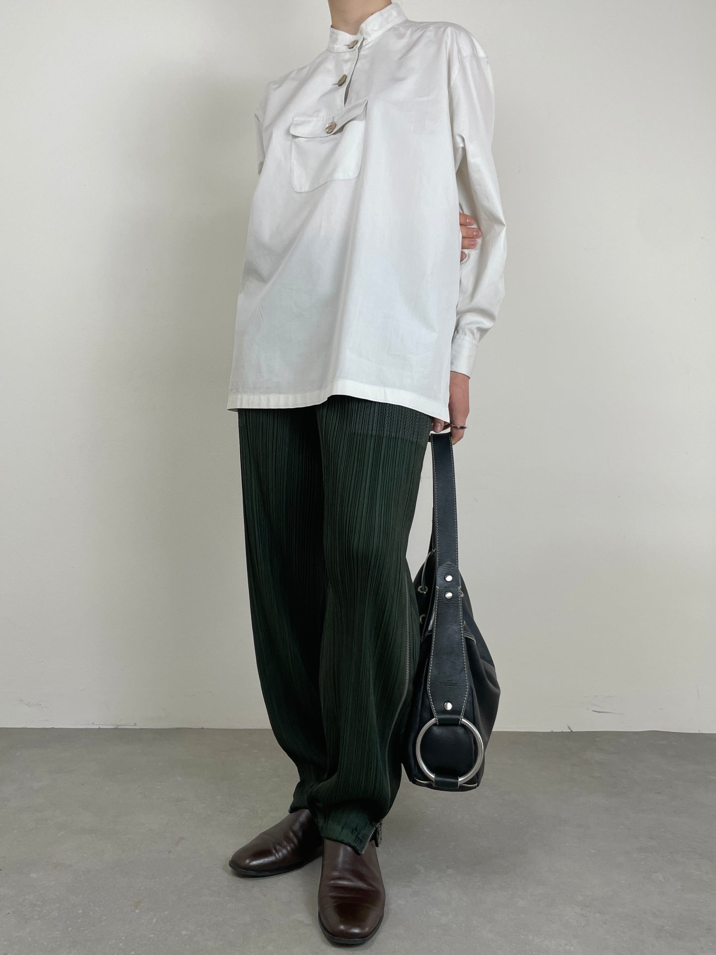 Pleats Please Issey Miyake pantaloni