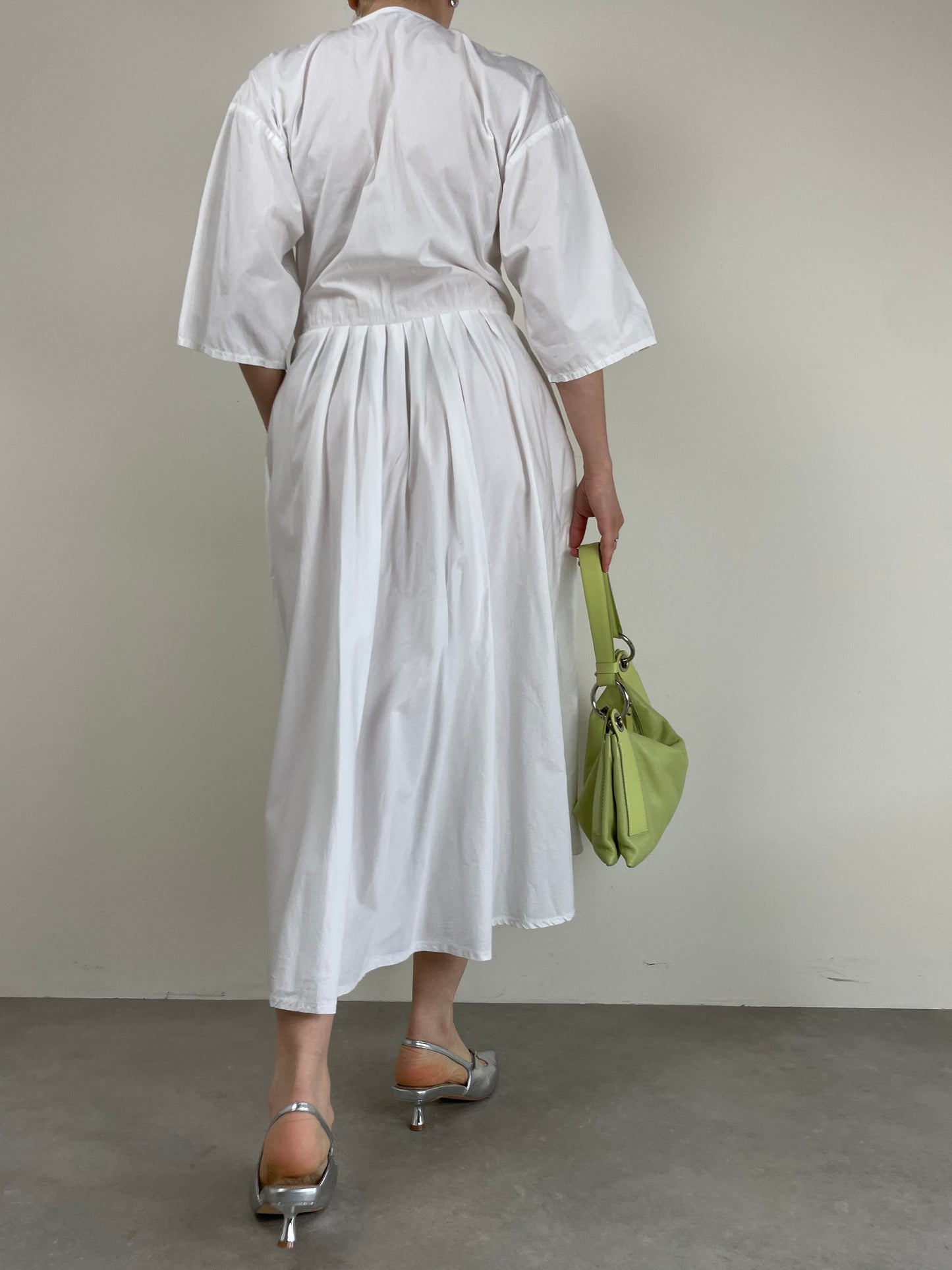 Abito chemisier vintage in cotone