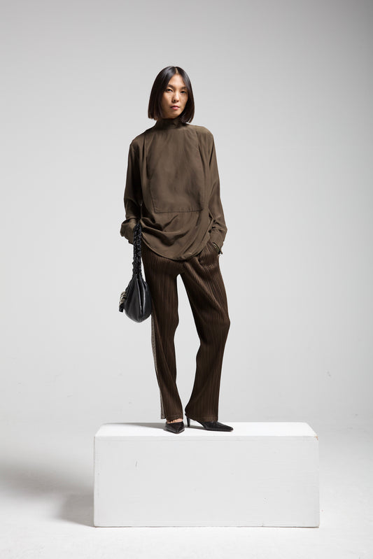JIL SANDER blusa in seta