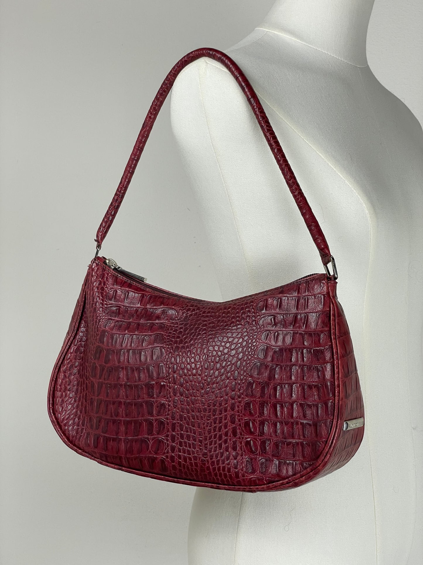 Borsa vera pelle effetto Cocco