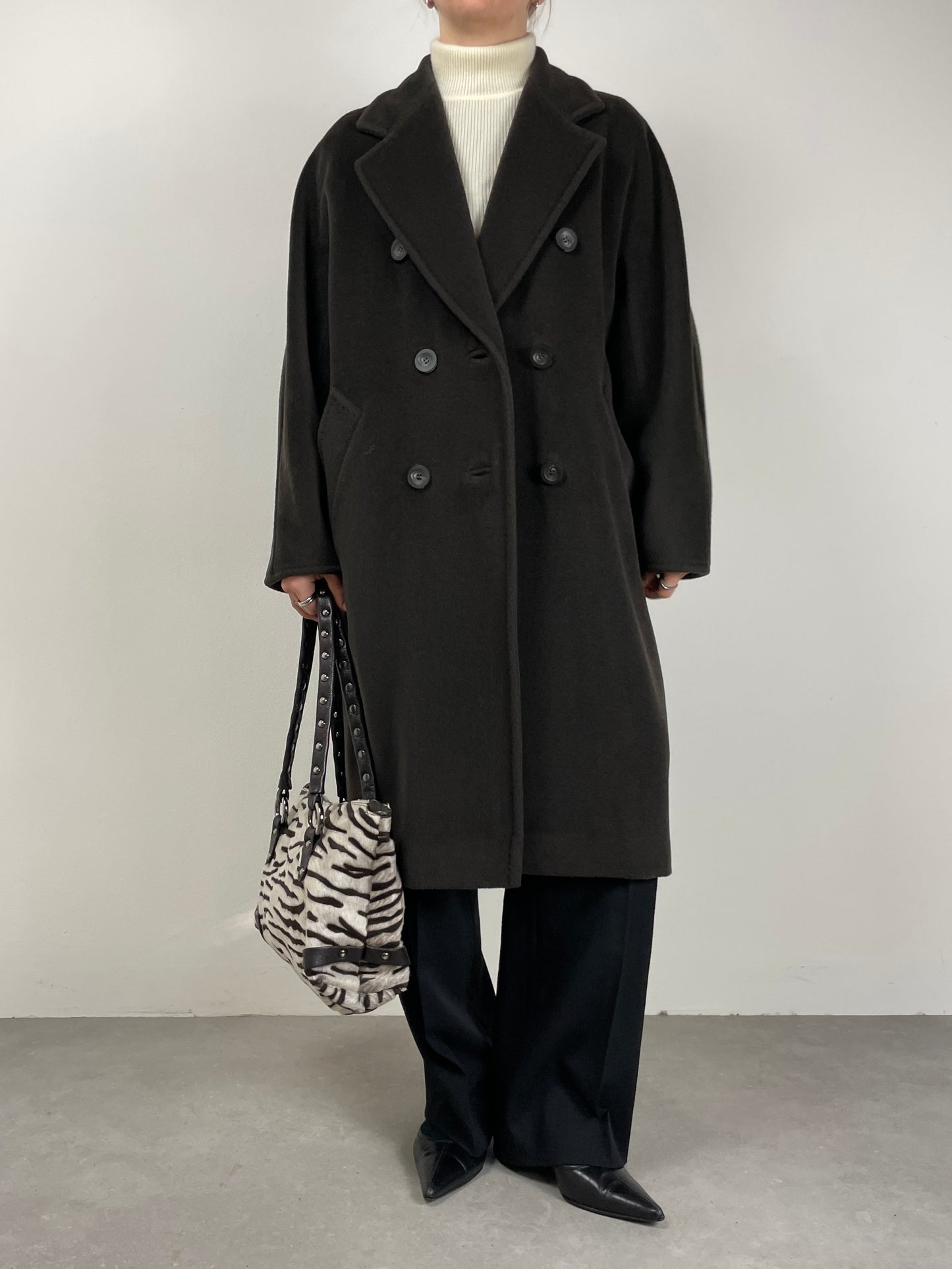 Max Mara 101801 Icon cappotto marrone