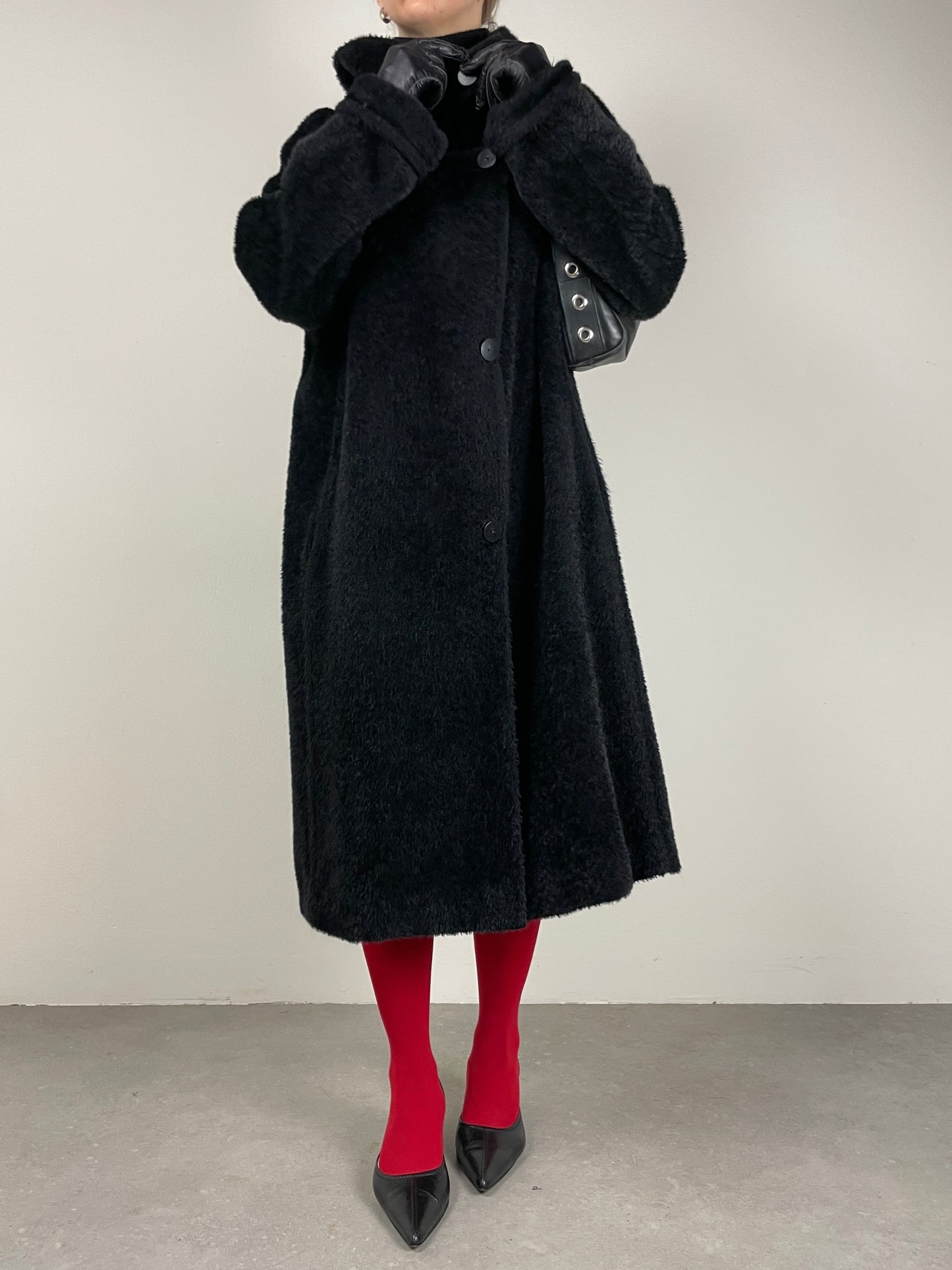 Max Mara cappotto in alpaca e lana