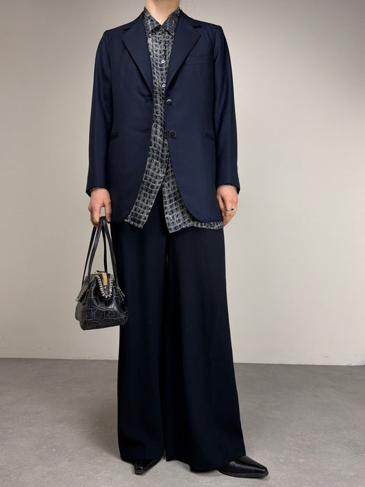 Blazer sartoriale made in Italy in lana
