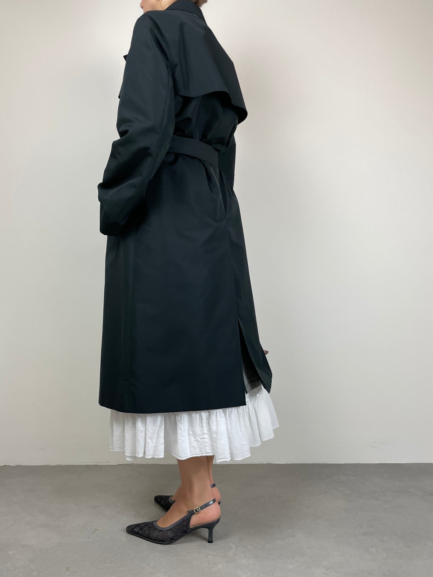 Cerruti trench con gilet interno staccabile