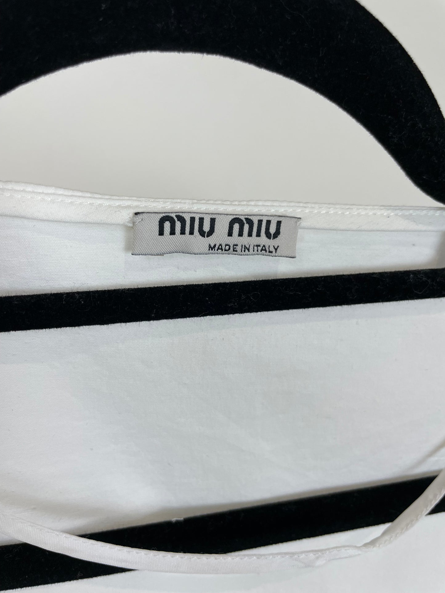 Camicia MIU MIU in cotone