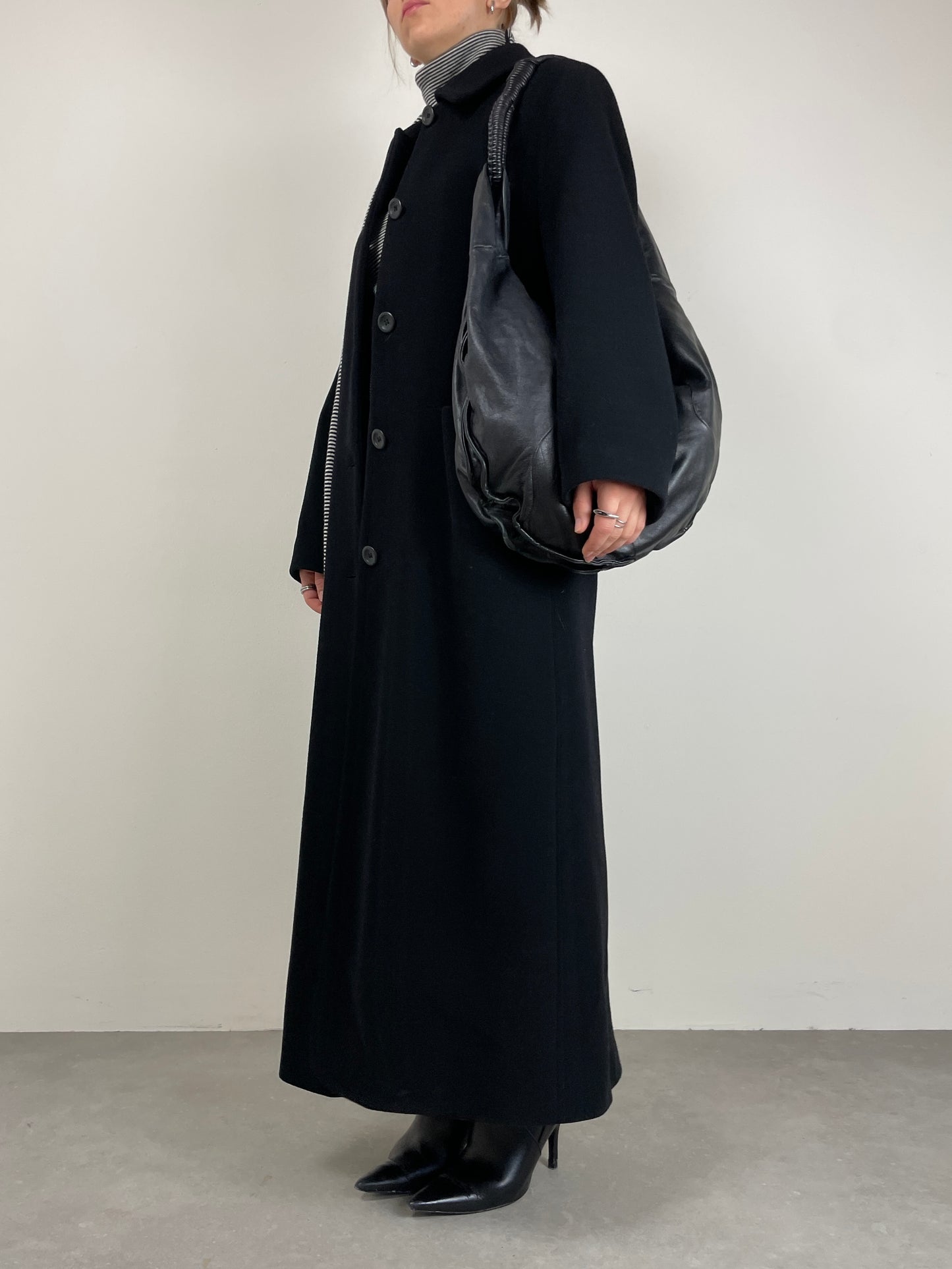 Cappotto in lana e cammello