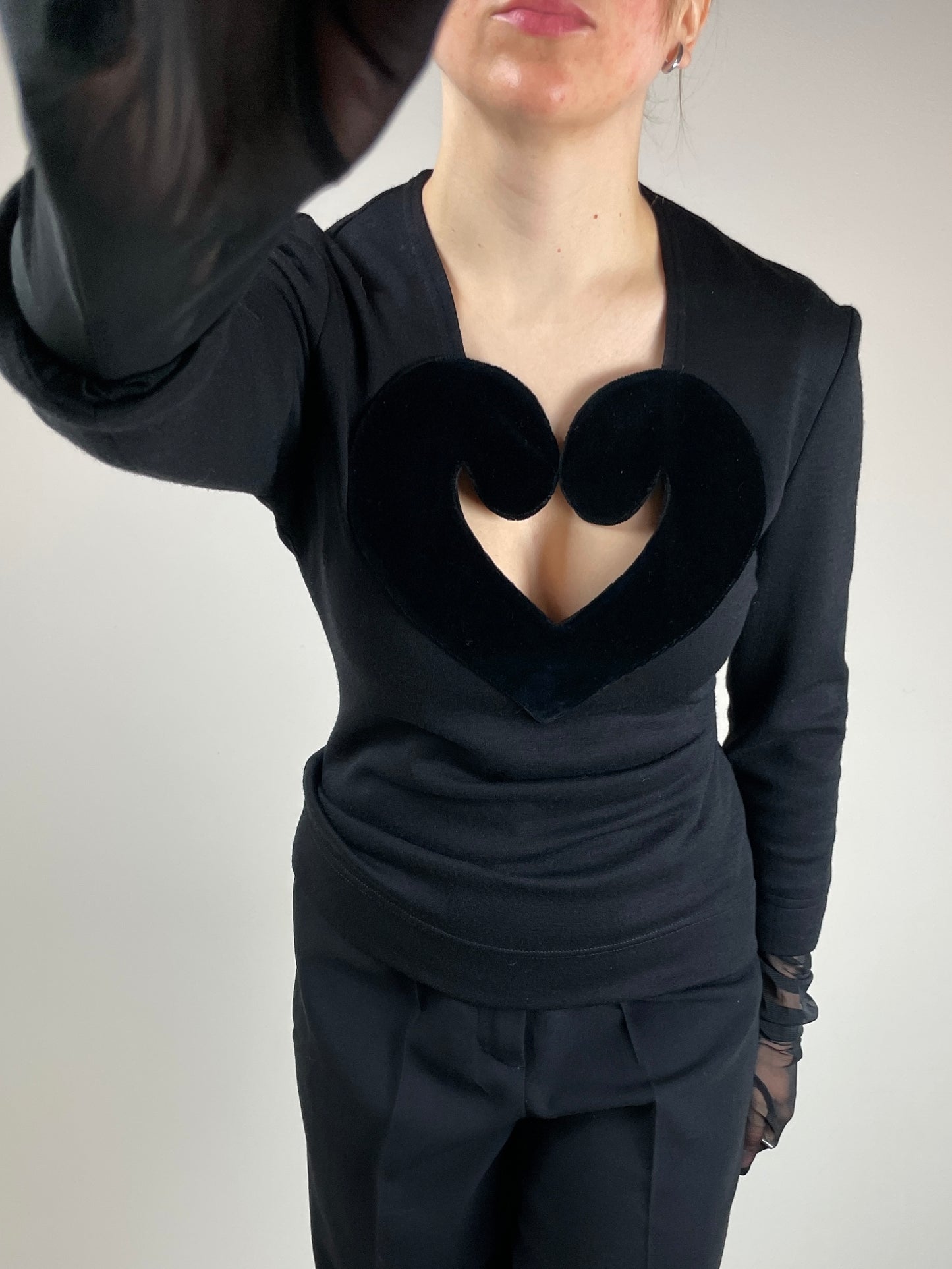 Maglioncino Moschino con cuore