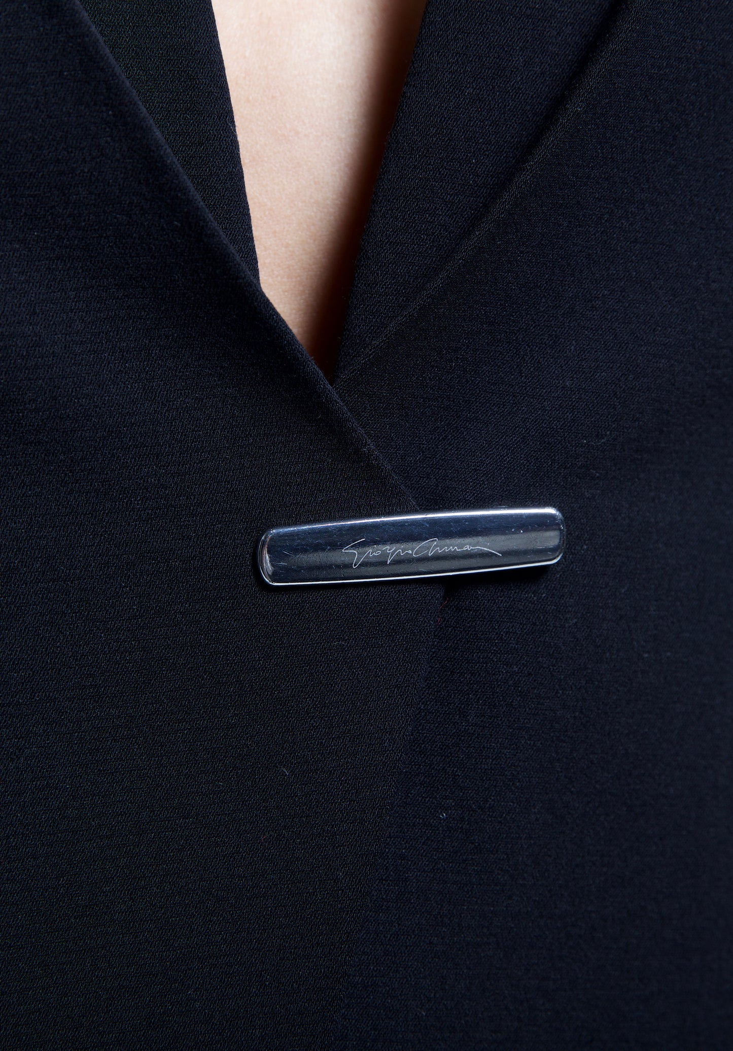 GIORGIO ARMANI blazer in misto lana