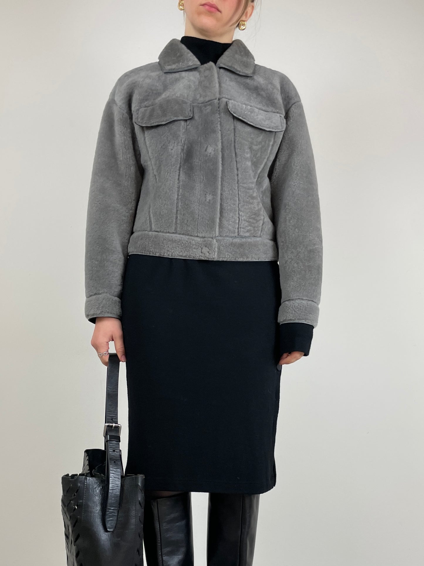 Montone in vero shearling