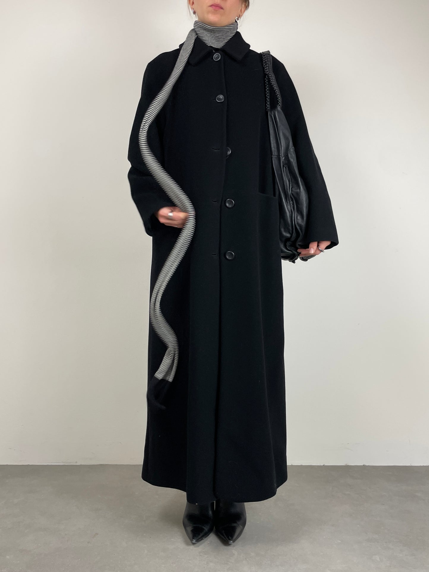 Cappotto in lana e cammello