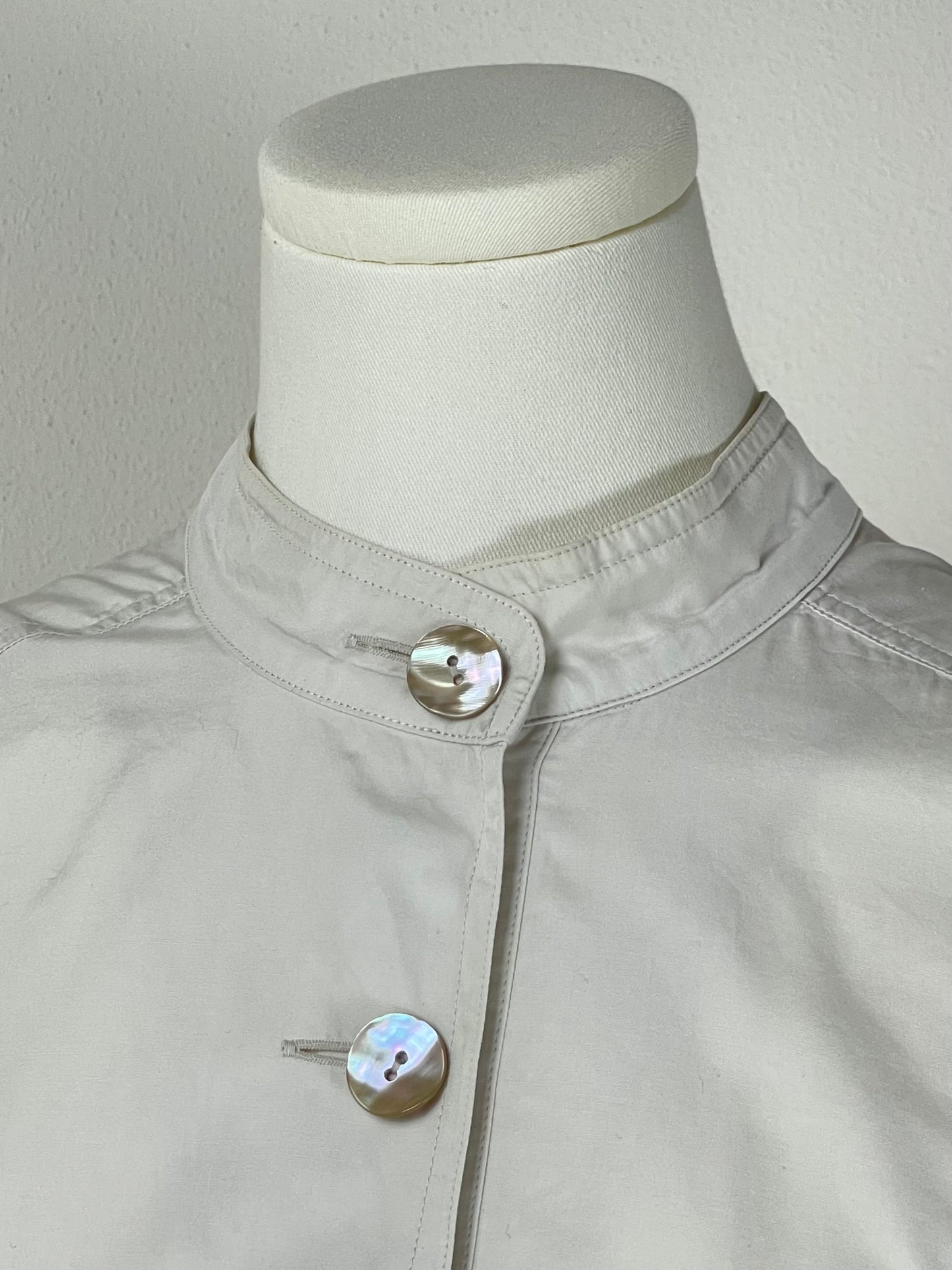 Camicia made in Japan con bottoni in madreperla