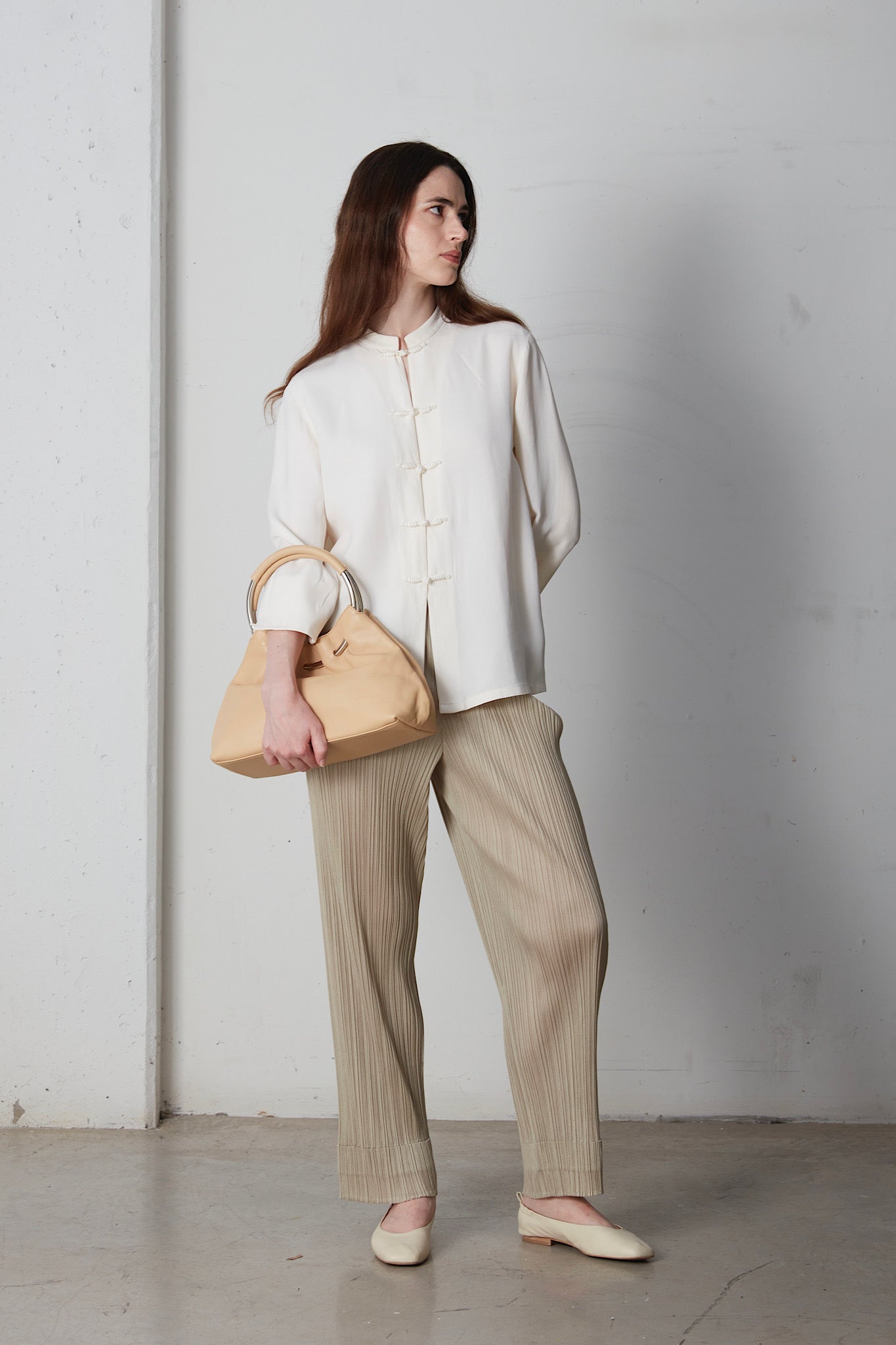 Casacca stile orientale Ralph Lauren in seta