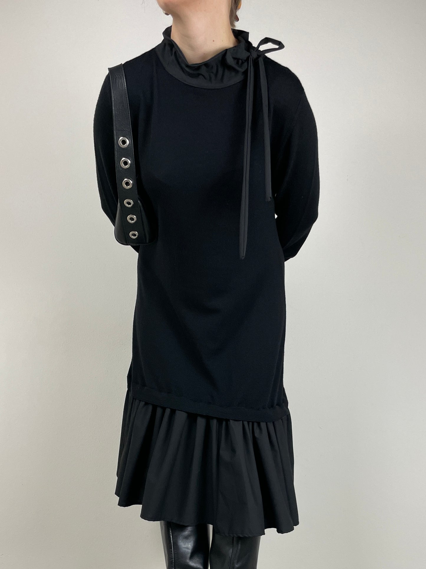Abito in maglia di lana