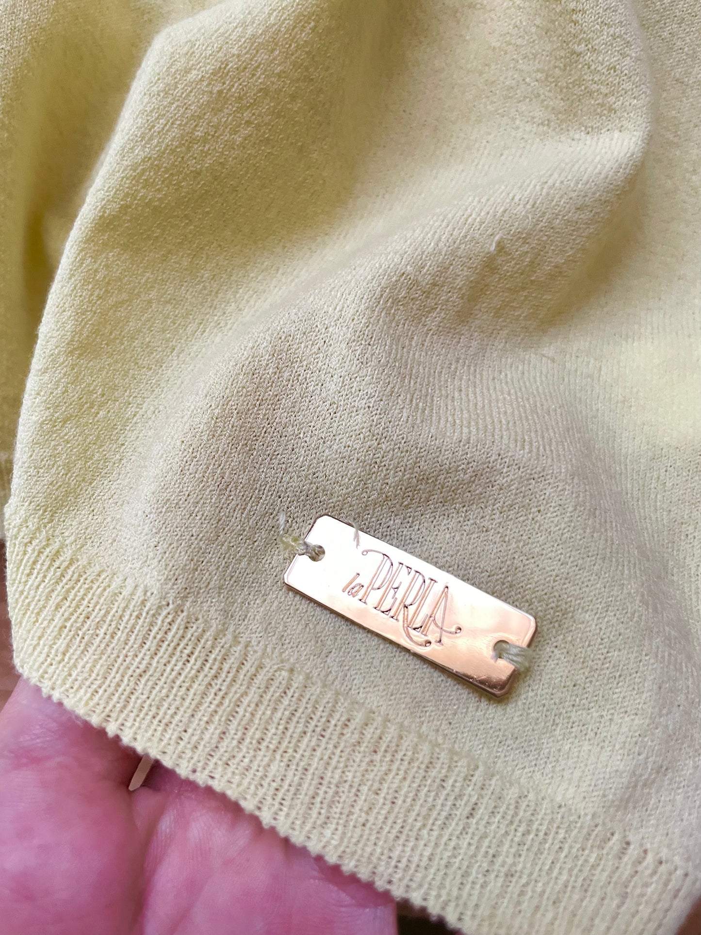 Maglia La Perla in 100% seta