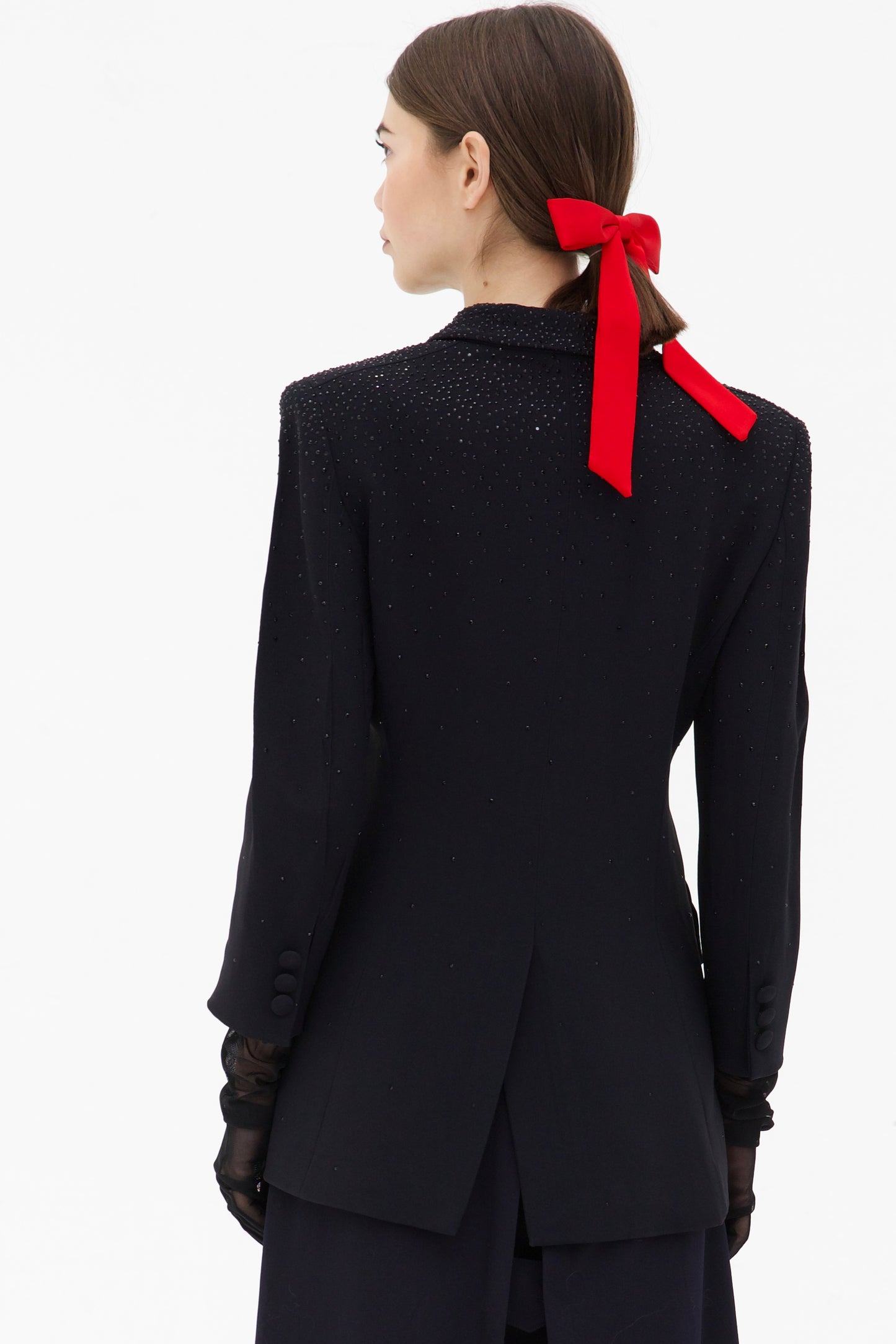 Blazer Moschino Couture con strass