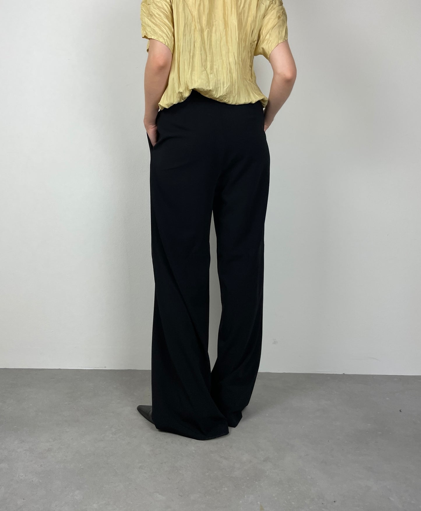 Wool black suit