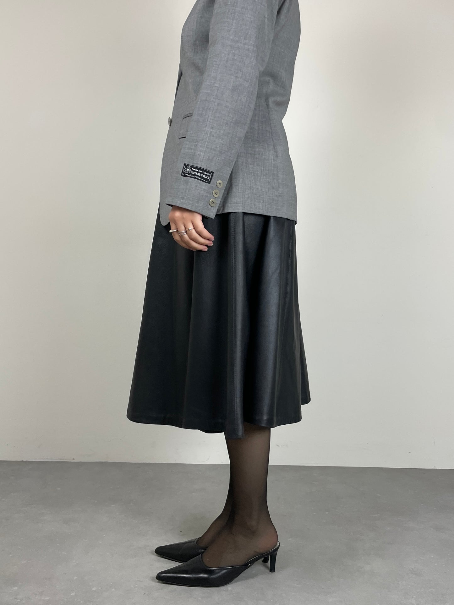 Blazer vintage in fresco di lana