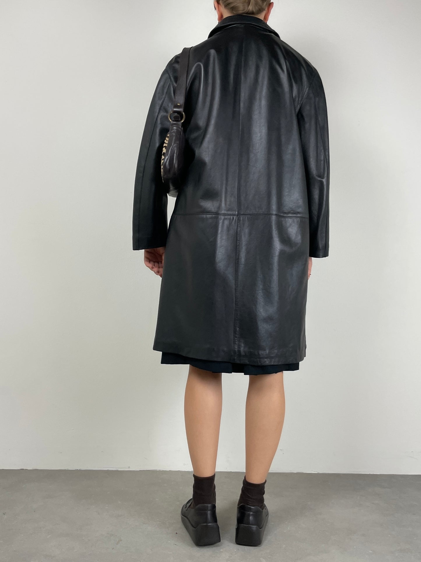 Giacca vintage in vera pelle Made in Italy