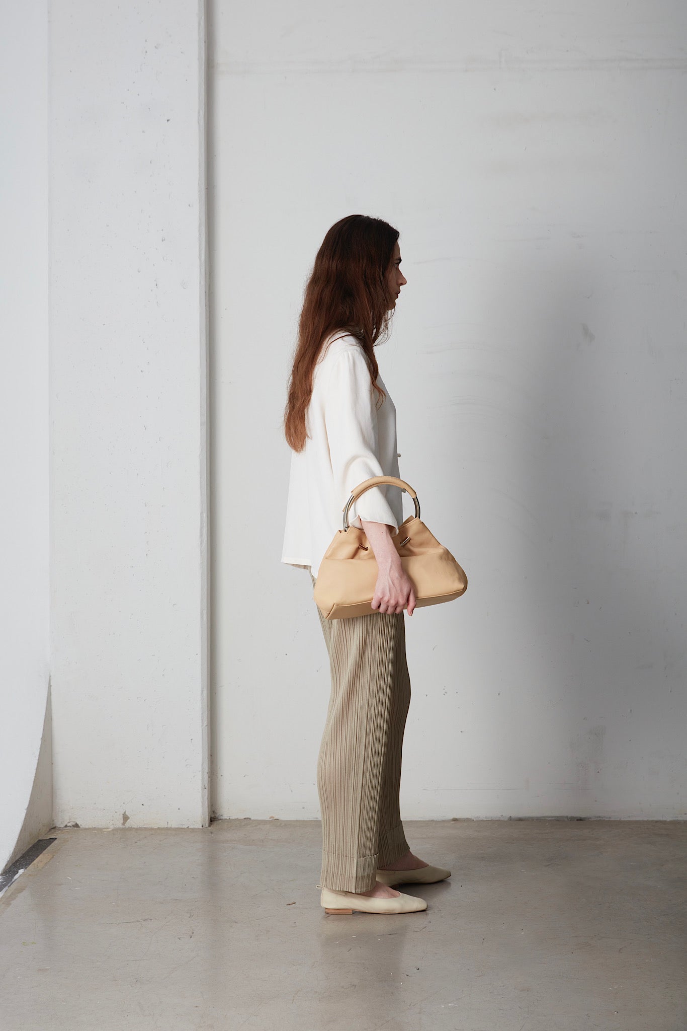 Pleats Please Issey Miyake pantaloni