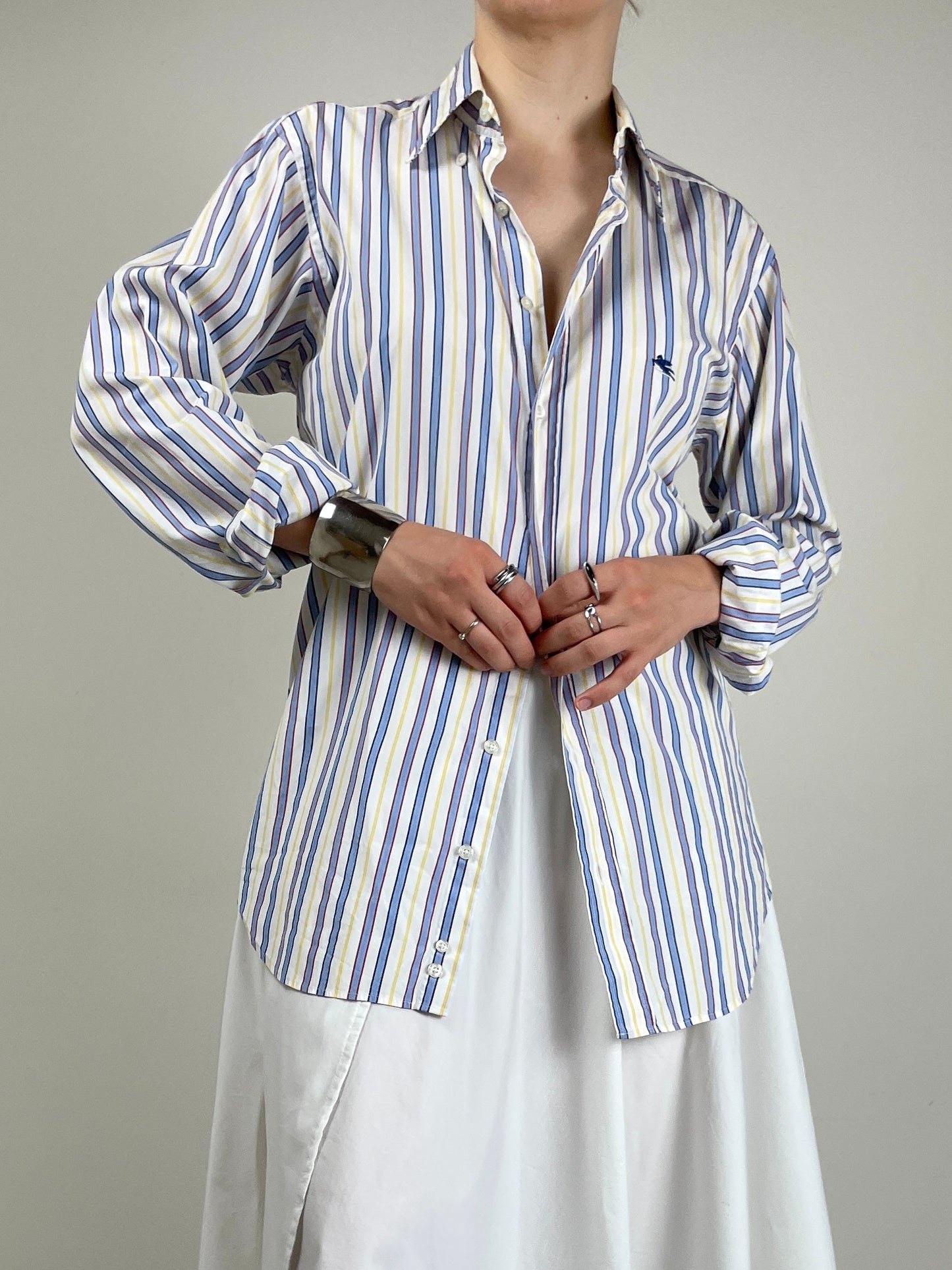 Camicia ETRO a righe in cotone