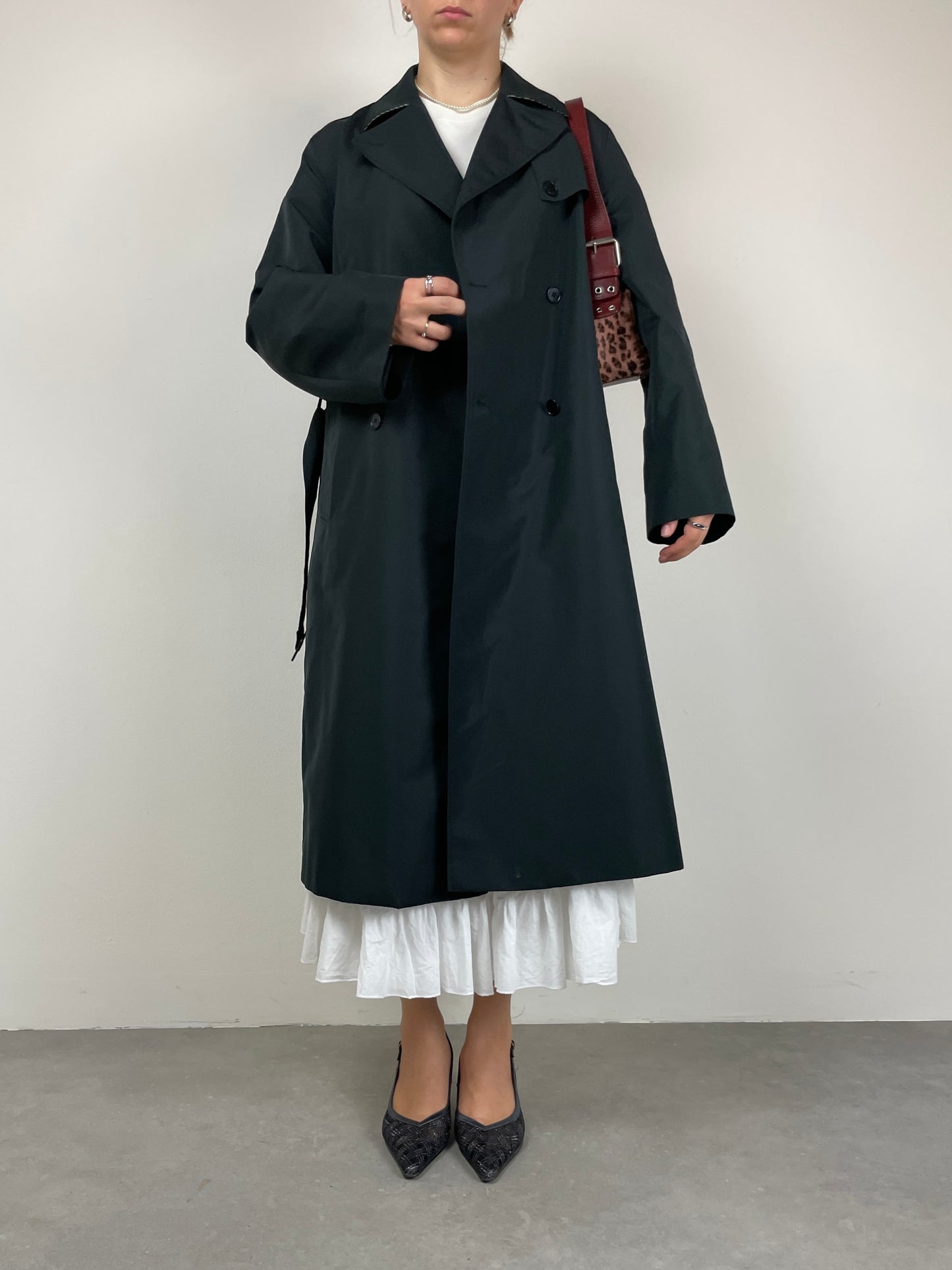 Cerruti trench con gilet interno staccabile