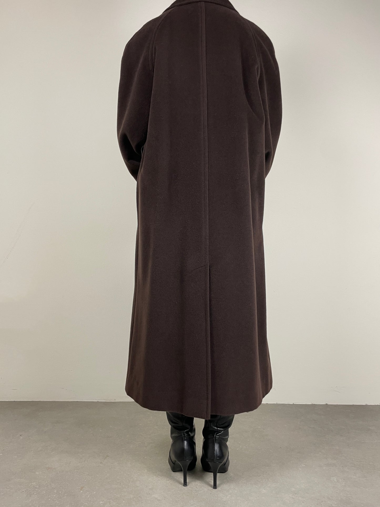 Cappotto in lana e cashmere