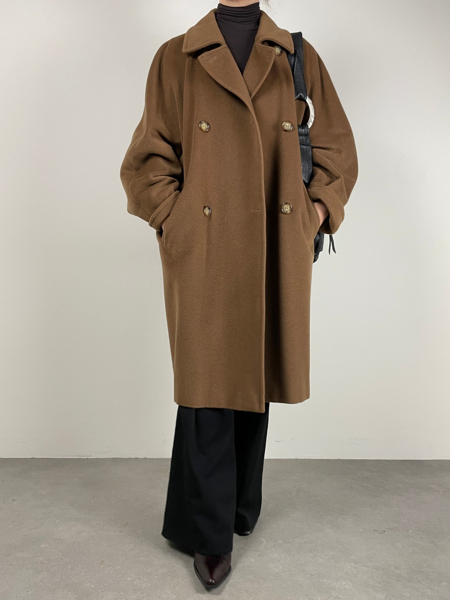 Max Mara cappotto in pura lana vergine