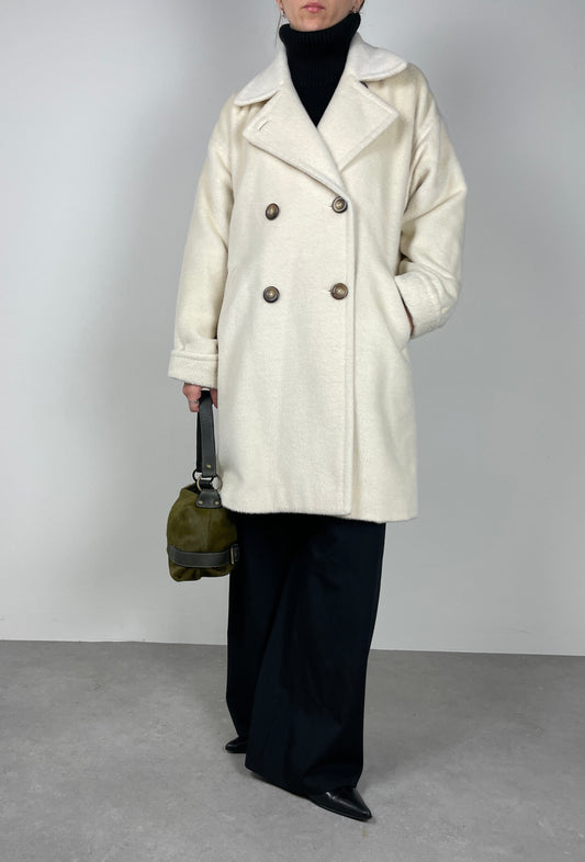 Baby Llama soft wool coat